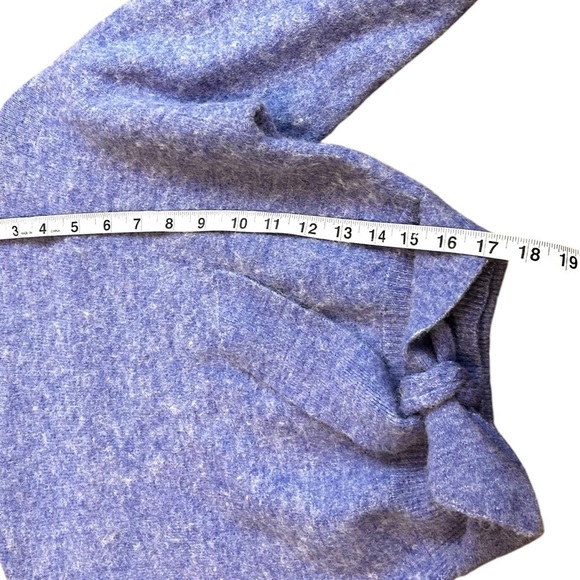Aritzia Wilfred Lorin Turtleneck Knit Tie Front Sweater-Wool Alpaca- XXS - Picture 10 of 10